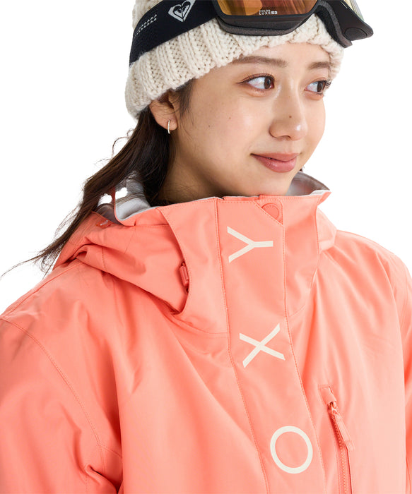 ROXY ウィメンズ ROXY JETTY SOLID NP JK スノージャケット 保温 【25-26SNOWモデル】 NKN0 / XS