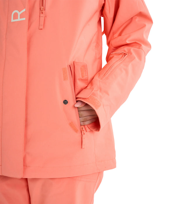 ROXY ウィメンズ ROXY JETTY SOLID NP JK スノージャケット 保温 【25-26SNOWモデル】 NKN0 / XS