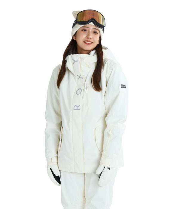 ROXY ウィメンズ ROXY JETTY SOLID NP JK スノージャケット 保温 【25-26SNOWモデル】 WCF0 / XS
