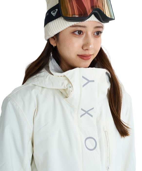 ROXY ウィメンズ ROXY JETTY SOLID NP JK スノージャケット 保温 【25-26SNOWモデル】 WCF0 / XS
