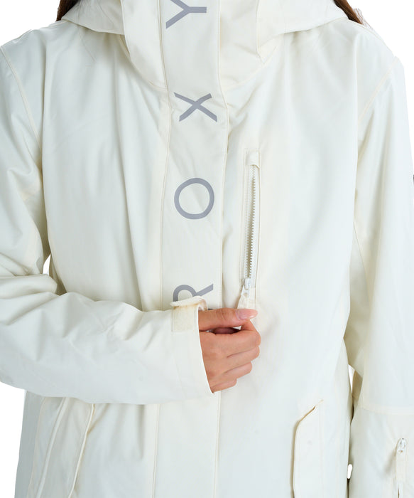 ROXY ウィメンズ ROXY JETTY SOLID NP JK スノージャケット 保温 【25-26SNOWモデル】 WCF0 / XS