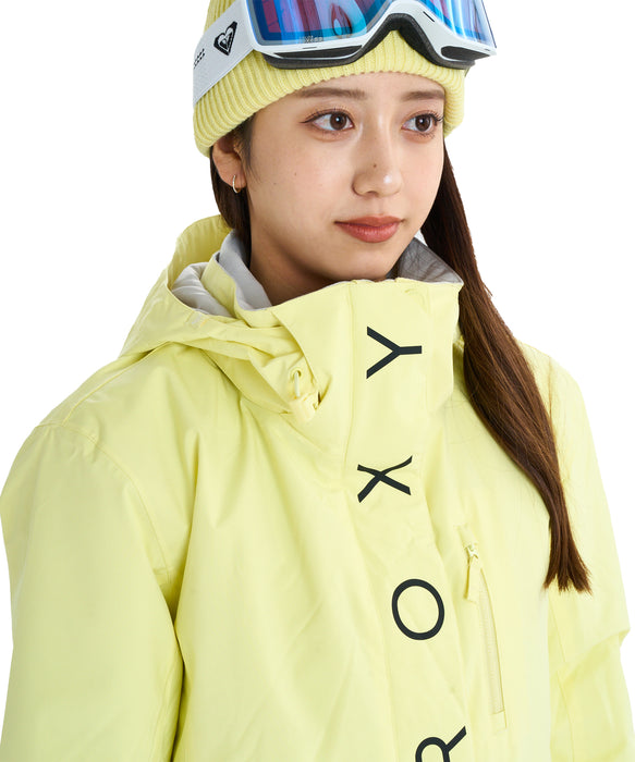 ROXY ウィメンズ ROXY JETTY SOLID NP JK スノージャケット 保温 【25-26SNOWモデル】 YFK0 / XS