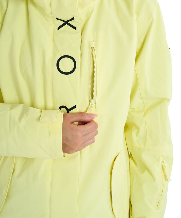 ROXY ウィメンズ ROXY JETTY SOLID NP JK スノージャケット 保温 【25-26SNOWモデル】 YFK0 / XS