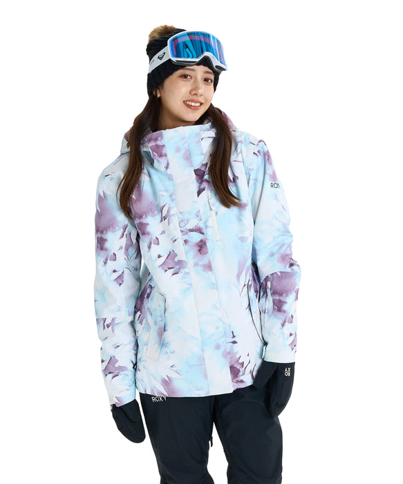 ROXY ウィメンズ ROXY JETTY NP JK スノージャケット パウダースカート・ハンドゲイター付き【25-26SNOWモデル】 BZM3 / XS