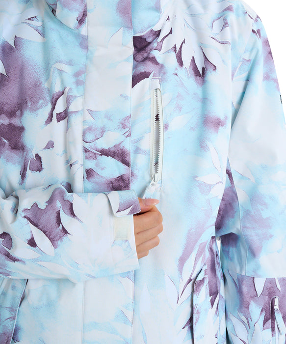 ROXY ウィメンズ ROXY JETTY NP JK スノージャケット パウダースカート・ハンドゲイター付き【25-26SNOWモデル】 BZM3 / XS