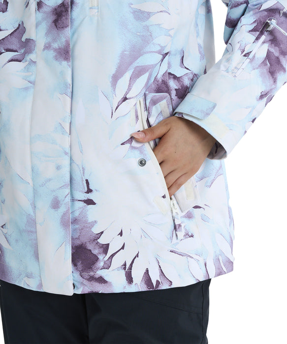 ROXY ウィメンズ ROXY JETTY NP JK スノージャケット パウダースカート・ハンドゲイター付き【25-26SNOWモデル】 BZM3 / XS