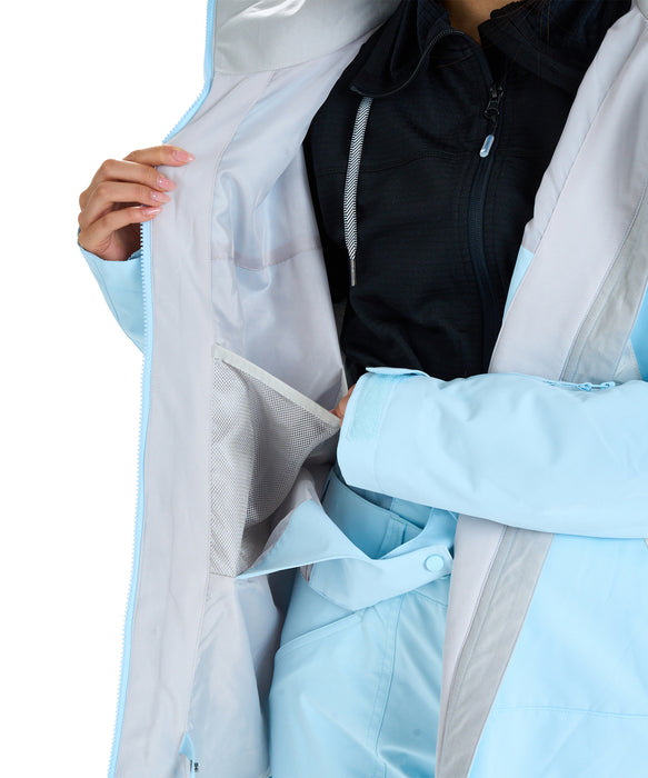 ROXY ウィメンズ ROXY SLOPE JK スノージャケット リラックスフィット ドロップショルダー【25-26SNOWモデル】 BZM0 / XS