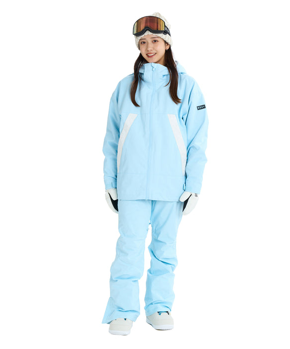 ROXY ウィメンズ ROXY SLOPE JK スノージャケット リラックスフィット ドロップショルダー【25-26SNOWモデル】 BZM0 / XS