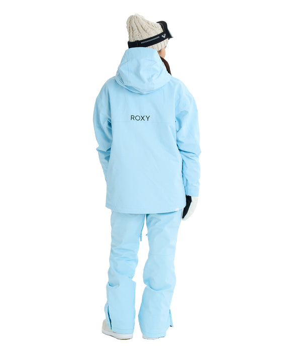 ROXY ウィメンズ ROXY SLOPE JK スノージャケット リラックスフィット ドロップショルダー【25-26SNOWモデル】 BZM0 / XS