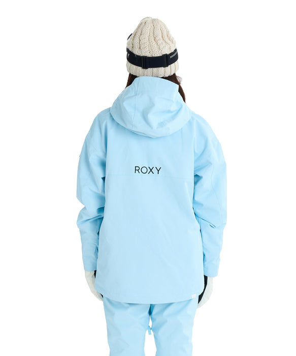 ROXY ウィメンズ ROXY SLOPE JK スノージャケット リラックスフィット ドロップショルダー【25-26SNOWモデル】 BZM0 / XS
