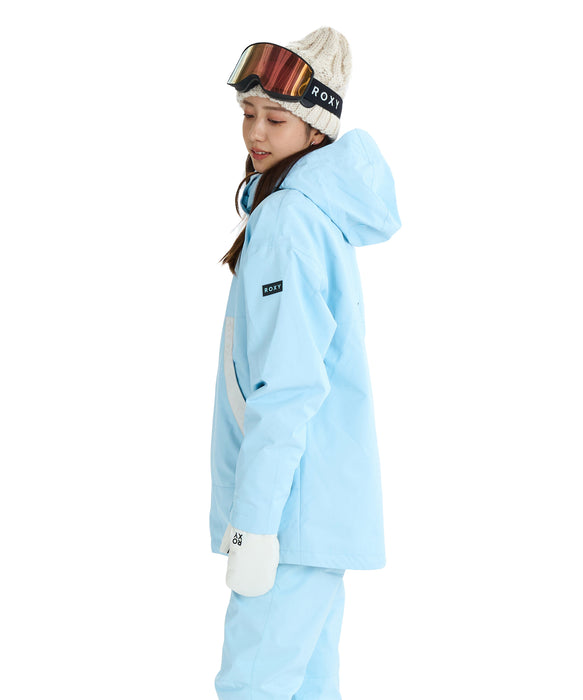 ROXY ウィメンズ ROXY SLOPE JK スノージャケット リラックスフィット ドロップショルダー【25-26SNOWモデル】 BZM0 / XS