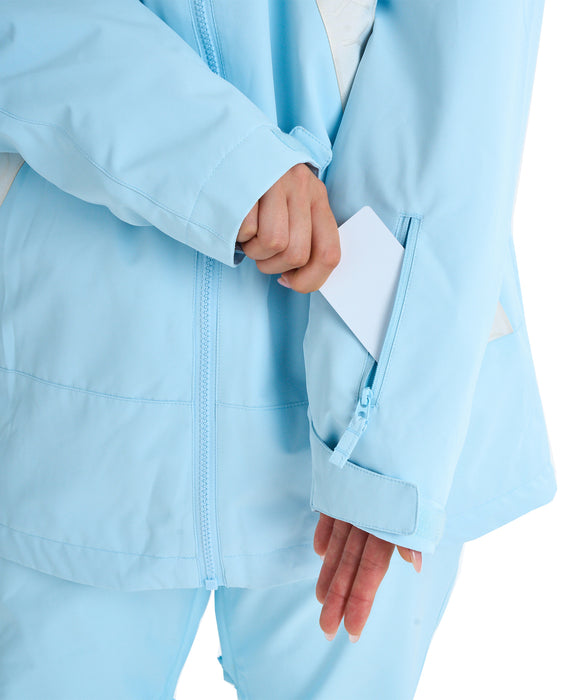 ROXY ウィメンズ ROXY SLOPE JK スノージャケット リラックスフィット ドロップショルダー【25-26SNOWモデル】 BZM0 / XS