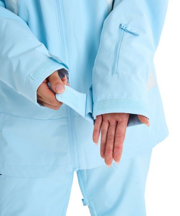 ROXY ウィメンズ ROXY SLOPE JK スノージャケット リラックスフィット ドロップショルダー【25-26SNOWモデル】 BZM0 / XS