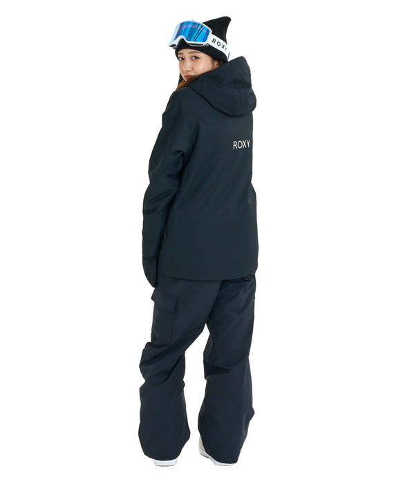 ROXY ウィメンズ ROXY SLOPE JK スノージャケット リラックスフィット ドロップショルダー【25-26SNOWモデル】 KVJ0 / XS