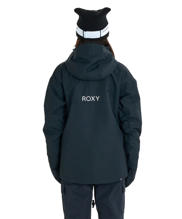 ROXY ウィメンズ ROXY SLOPE JK スノージャケット リラックスフィット ドロップショルダー【25-26SNOWモデル】 KVJ0 / XS