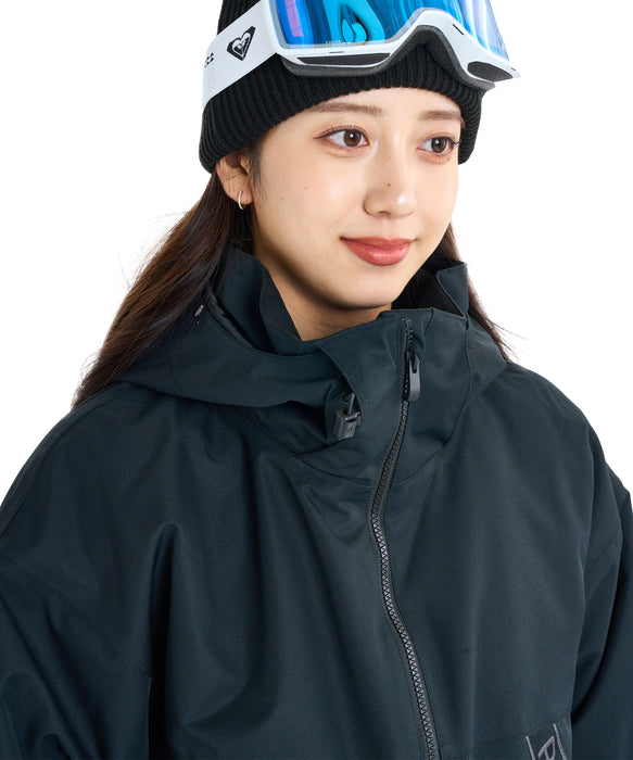 ROXY ウィメンズ ROXY SLOPE JK スノージャケット リラックスフィット ドロップショルダー【25-26SNOWモデル】 KVJ0 / XS