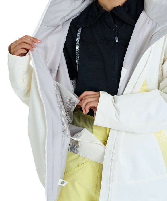 ROXY ウィメンズ ROXY SLOPE JK スノージャケット リラックスフィット ドロップショルダー【25-26SNOWモデル】 WCF0 / XS