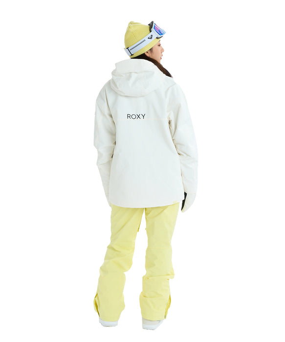 ROXY ウィメンズ ROXY SLOPE JK スノージャケット リラックスフィット ドロップショルダー【25-26SNOWモデル】 WCF0 / XS