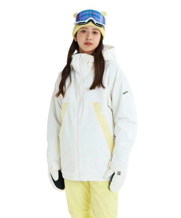 ROXY ウィメンズ ROXY SLOPE JK スノージャケット リラックスフィット ドロップショルダー【25-26SNOWモデル】 WCF0 / XS