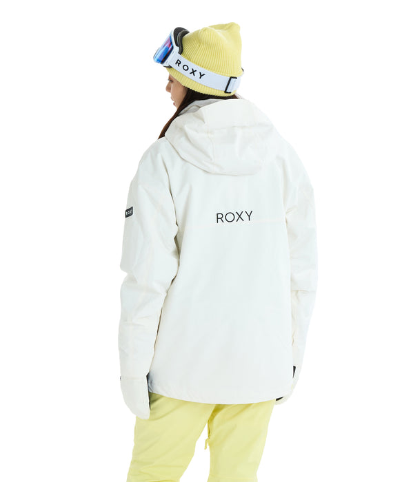 ROXY ウィメンズ ROXY SLOPE JK スノージャケット リラックスフィット ドロップショルダー【25-26SNOWモデル】 WCF0 / XS