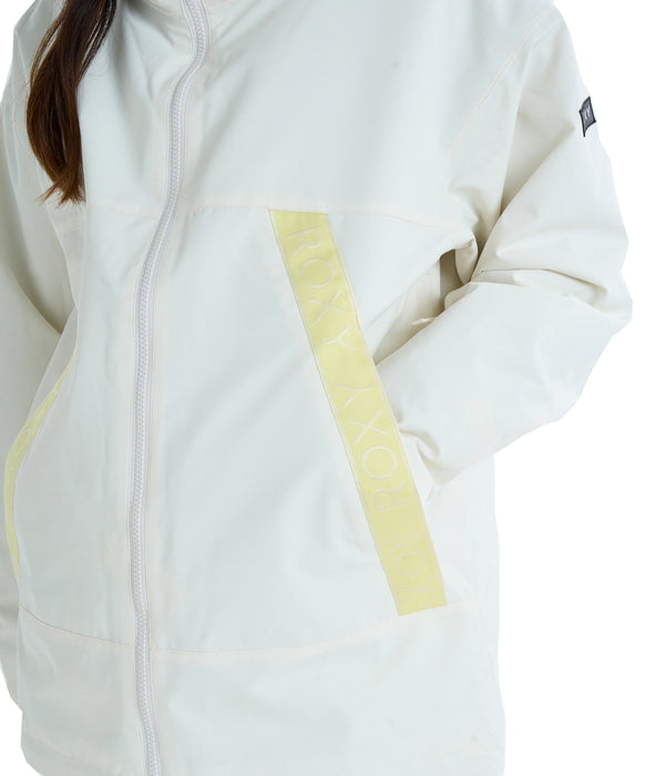 ROXY ウィメンズ ROXY SLOPE JK スノージャケット リラックスフィット ドロップショルダー【25-26SNOWモデル】 WCF0 / XS