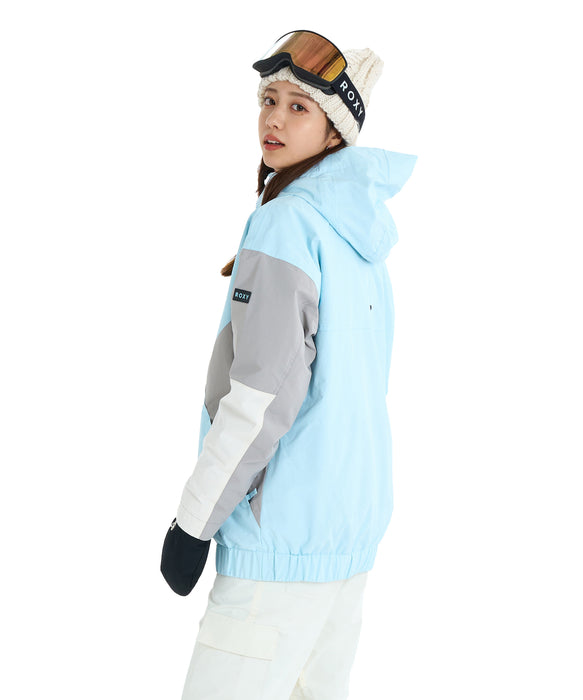 ROXY ウィメンズ ALPHA ANORAK JK スノージャケット リラックス