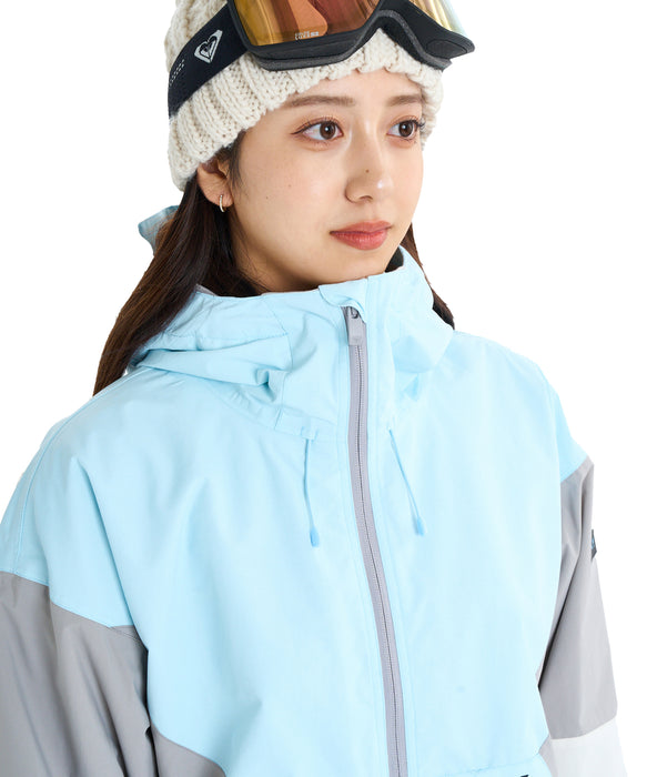 ROXY ウィメンズ ALPHA ANORAK JK スノージャケット リラックス