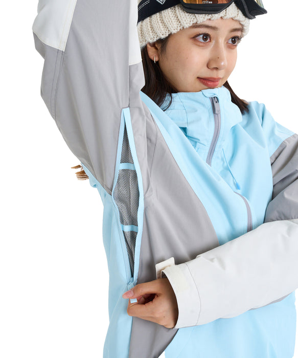 ROXY ウィメンズ ALPHA ANORAK JK スノージャケット リラックス