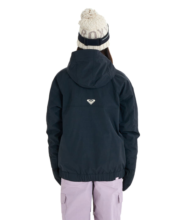 ROXY ウィメンズ ALPHA ANORAK JK スノージャケット リラックス