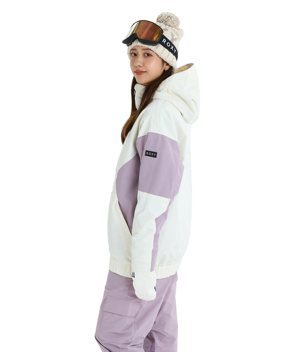 ROXY ウィメンズ ALPHA ANORAK JK スノージャケット リラックス