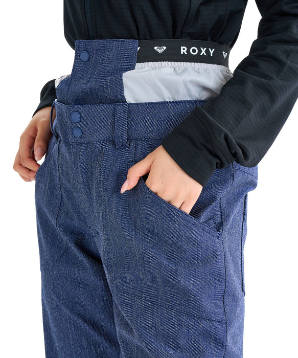 ROXY ウィメンズ SNOWHOLIC PT スノーパンツ パウダーガード ジャパンフィット 【25-26SNOWモデル】 BTN0 / XS