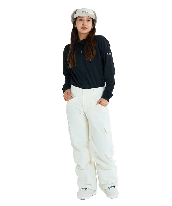 ROXY ウィメンズ JOURNEY PT スノーパンツ リラックスフィット メンズライク【25-26SNOWモデル】 WCF0 / XS