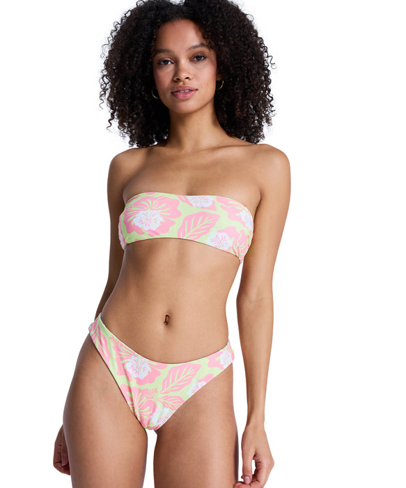 ROXY HIBISCUS HYPE BANDEAU REVO ビキニ セット 水着【2026年春夏モデル】 ROXY HIBISCUS HYPE BANDEAU REVO ビキニ セット 水着【2026年春夏モデル】