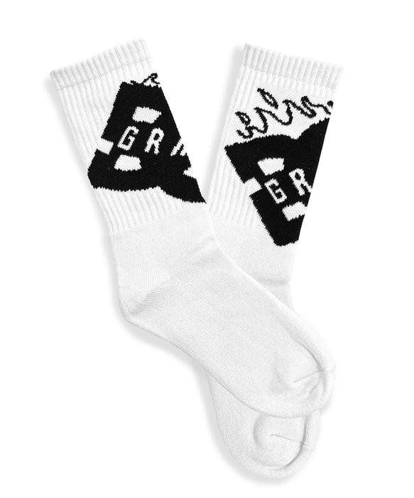 【オンラインストア限定】DC Shoes  THE SWARM DC SHOES X GRIMEY SOCKS ソックス 靴下 メンズ