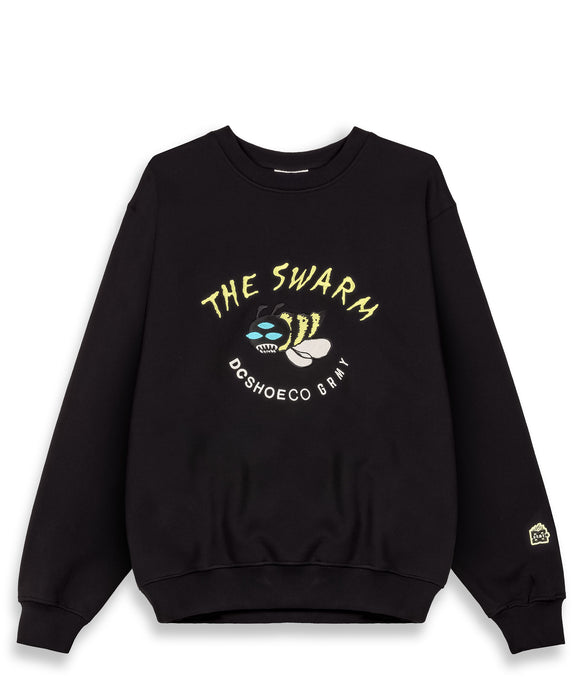 【OUTLET】【オンラインストア限定】DC Shoes  THE SWARM DC SHOES X GRIMEY VG CREW プルオーバー メンズ