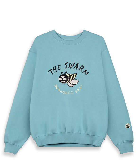 【OUTLET】【オンラインストア限定】DC Shoes  THE SWARM DC SHOES X GRIMEY VG CREW プルオーバー メンズ