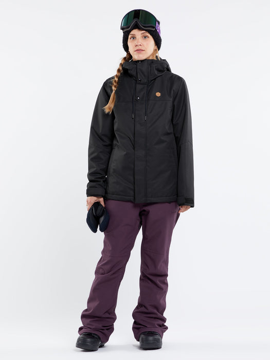 OUTLET FAMILY SALE】VOLCOM Womens Bolt Insulated Jacket - Black