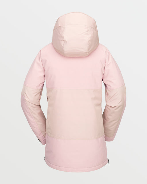 スノーボード VOLCOM Womens Larx 2L Tds Infrared Parka OUTLET】VOLCOM Womens Larx 2L Tds Infrared Parka - Adobe Rose