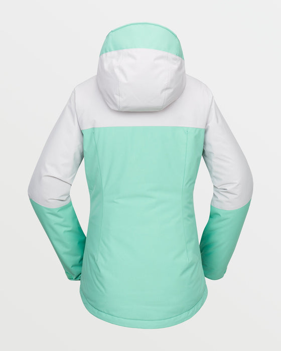 OUTLET FAMILY SALE】VOLCOM Womens Bolt Insulated Jacket - Wasabi