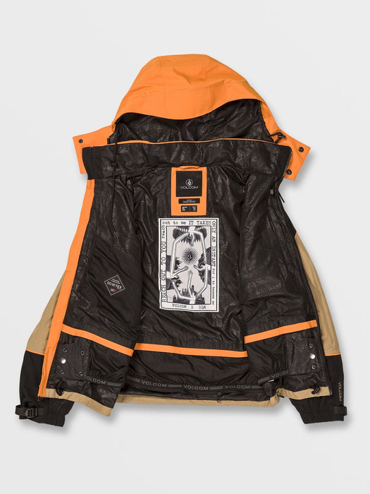 OUTLET】VOLCOM Des Melancon Gore-Tex Jacket - Gold