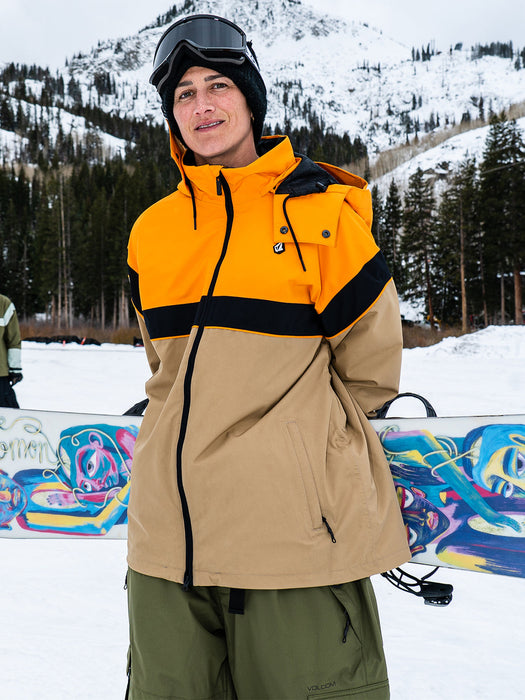 OUTLET】VOLCOM Des Melancon Gore-Tex Jacket - Gold