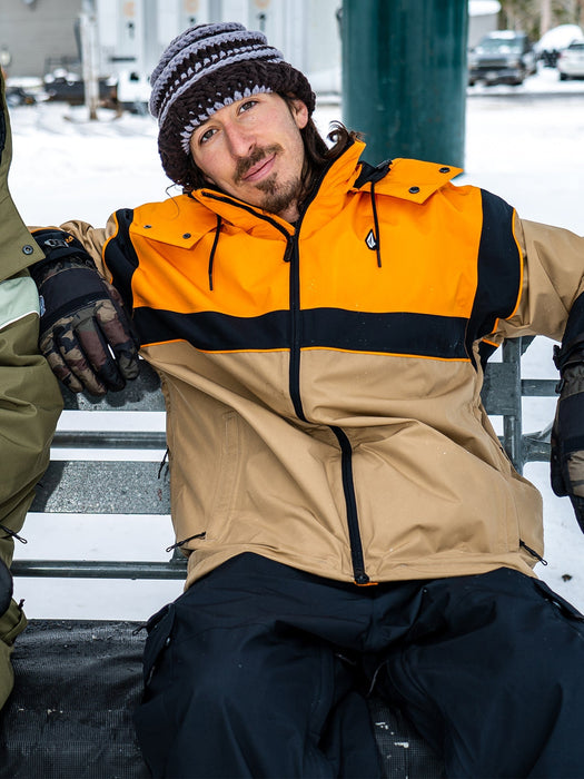 OUTLET】VOLCOM Des Melancon Gore-Tex Jacket - Gold