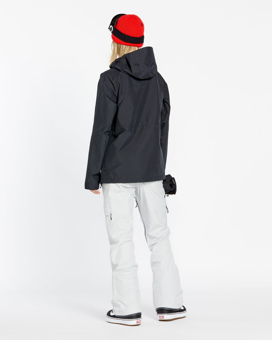 OUTLET】VOLCOM Womens V.Co Aris Gore-Tex Jacket - Black