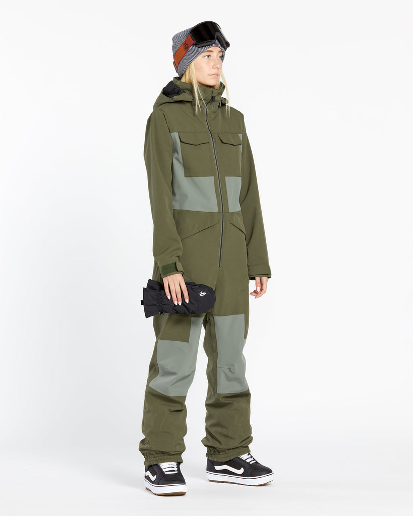 OUTLET】VOLCOM Womens Shiloh Snow Suit - Ivy