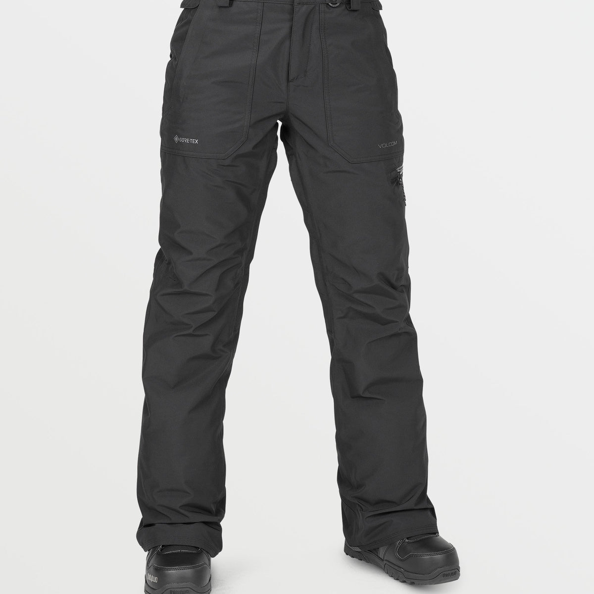 OUTLET】VOLCOM Womens Knox Insulated Gore-Tex Pants - Black