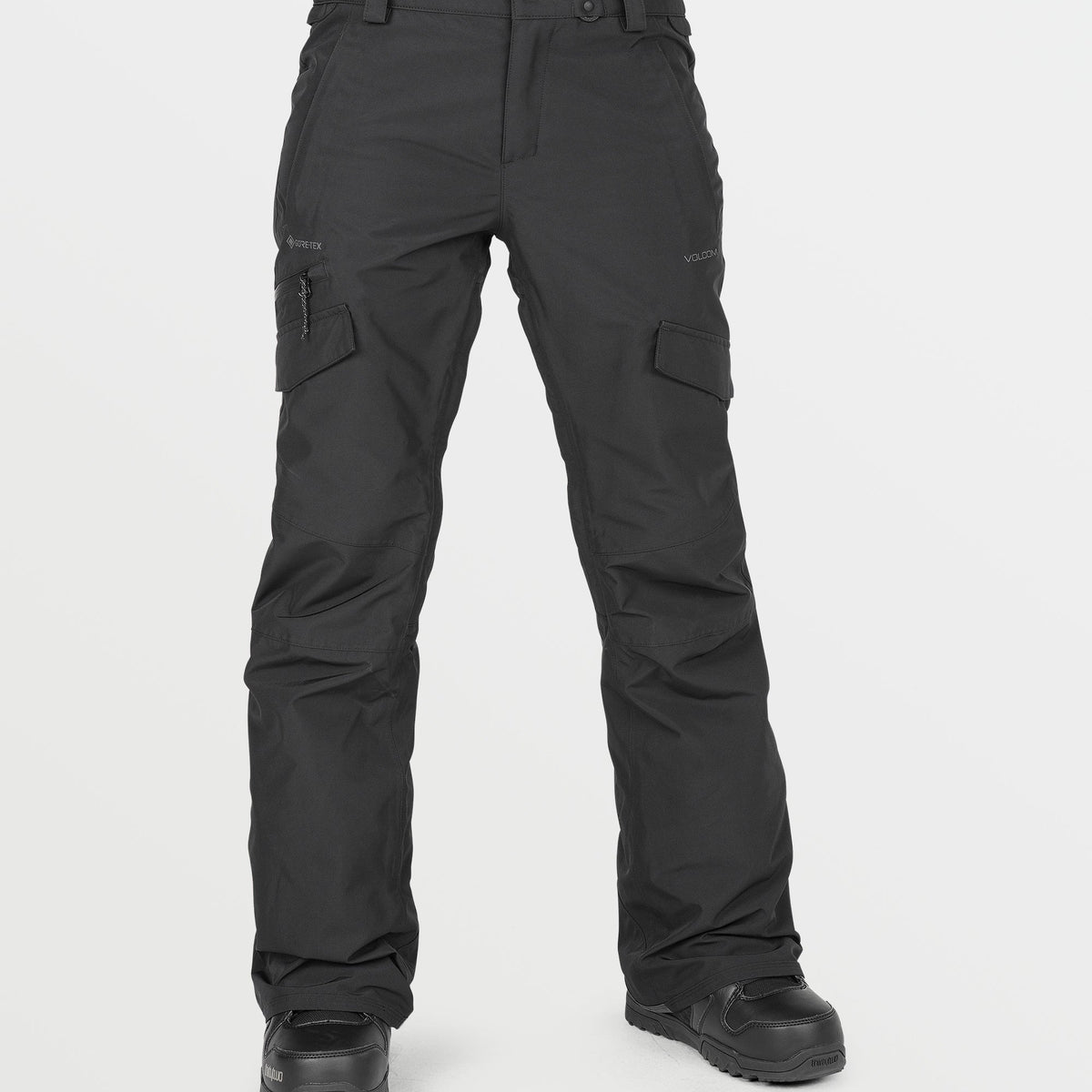 OUTLET FAMILY SALE】VOLCOM Womens Aston Gore-Tex Pants - Black