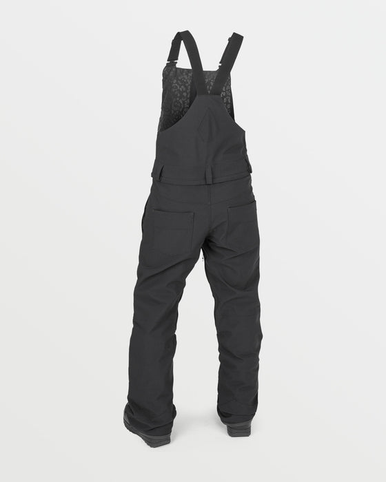 【OUTLET】VOLCOM Womens Swift Bib Overalls - Black
