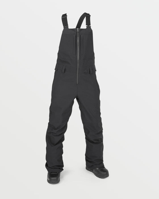 【OUTLET】VOLCOM Womens Swift Bib Overalls - Black