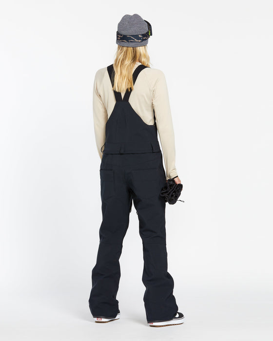 【OUTLET】VOLCOM Womens Swift Bib Overalls - Black