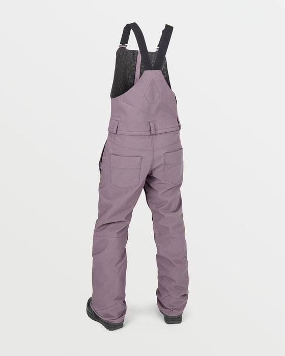 【OUTLET】VOLCOM Womens Swift Bib Overalls - Black